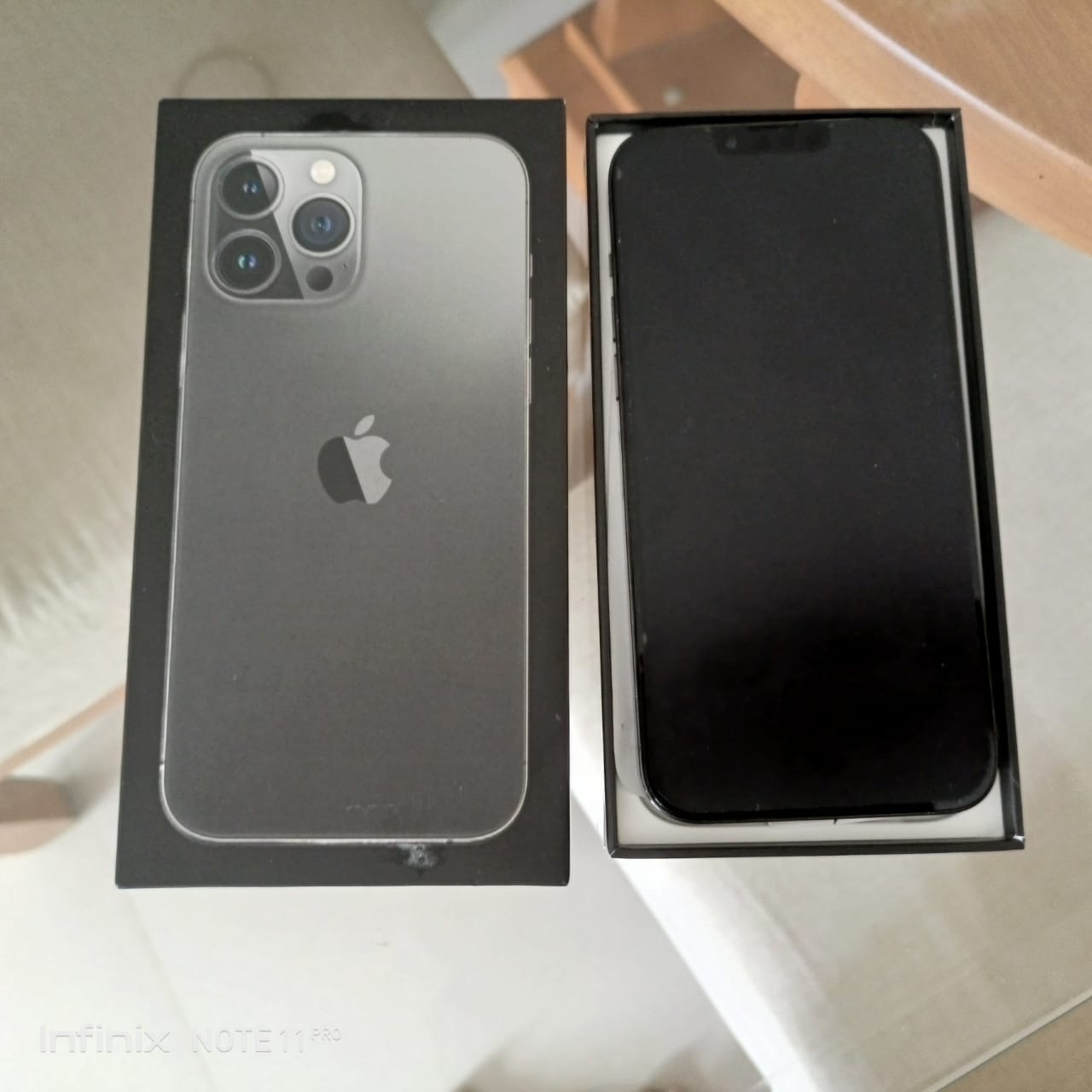 celulares y tabletas - IPhone 13 pro max 128gb negro 
 5