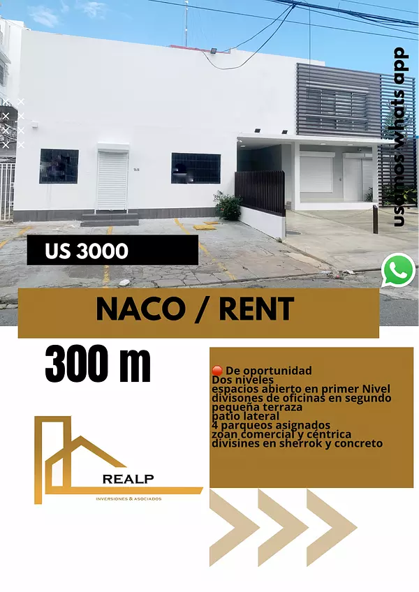 oficinas y locales comerciales - Local céntrico en Naco 1