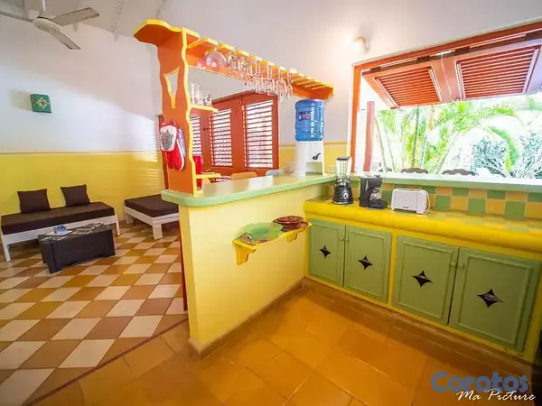casas vacacionales y villas - Las Terrenas - Samaná, Complejo de 4 villas amuebladas con pisicna común 7