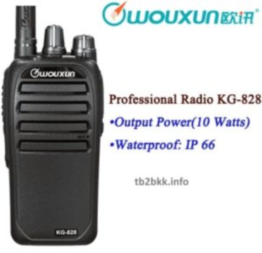 otros electronicos - Radio de comunicación marca WOUXUN KG-828