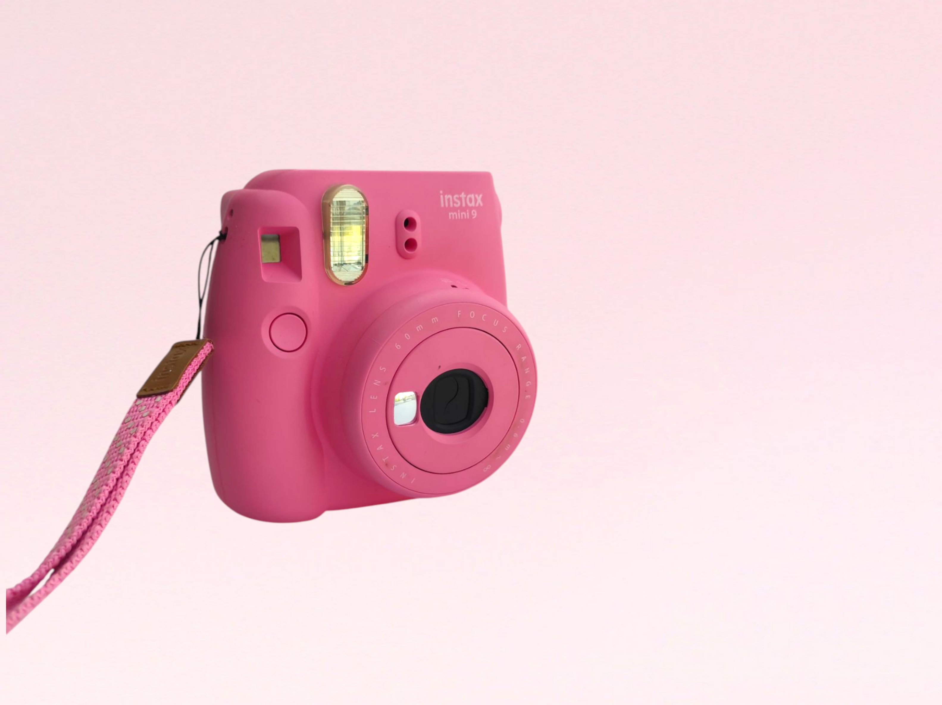 camaras y audio - Fujifilm Instax Mini 9 Rosa + Accesorios (Usada/Como Nueva) Cámara Instantánea 
 2