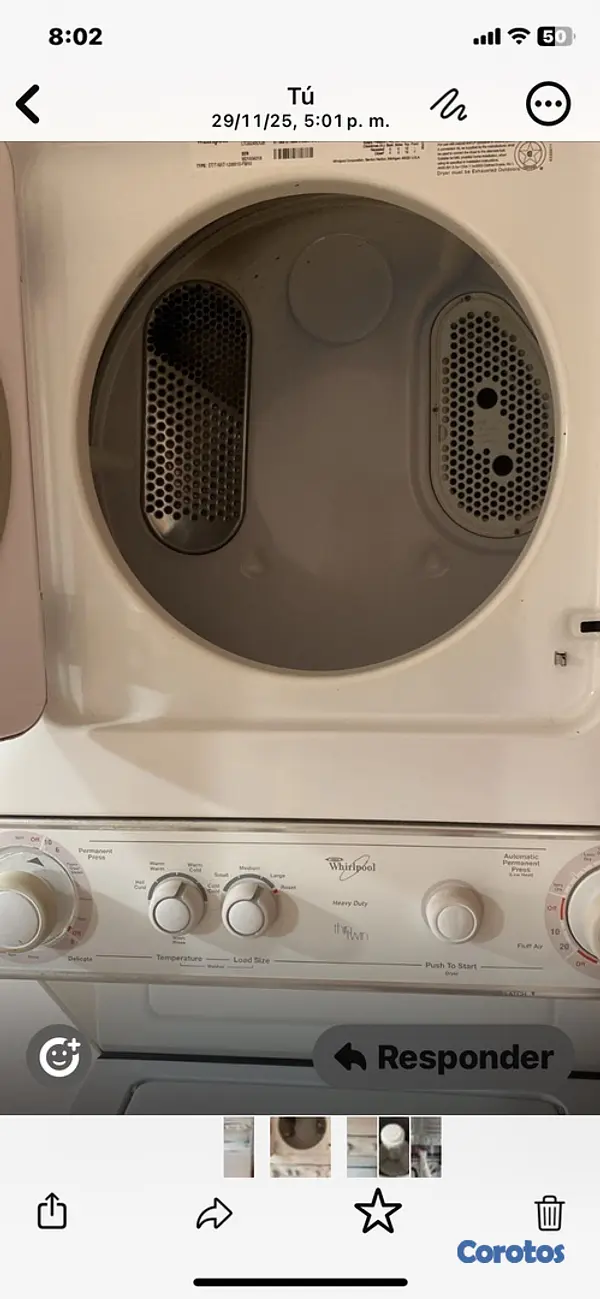 electrodomesticos - Se vende lavadora secadora  3