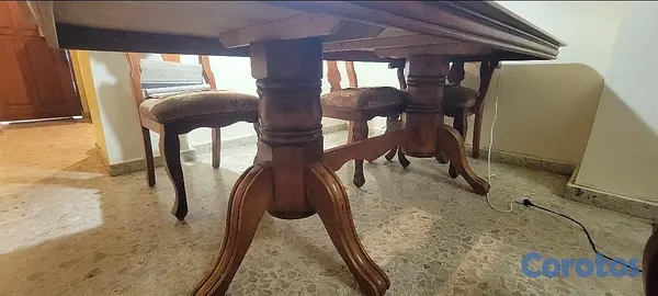 muebles y colchones - Comedor familiar de 6 sillas 5