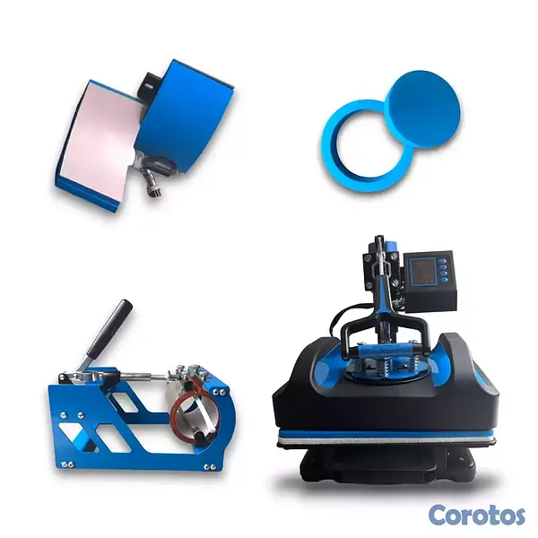 otros electronicos - Combo Maquina de sublimación 5 en 1 3