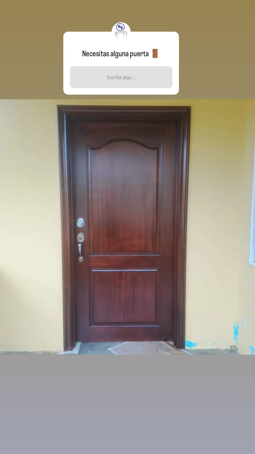 muebles y colchones - Puertas con marco ancho y jamba en madera  0