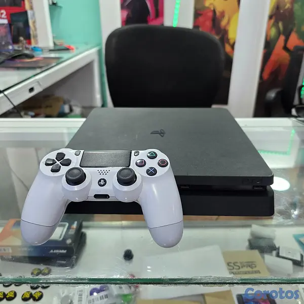 consolas y videojuegos - Oferta Playstation 4 slim usado 2