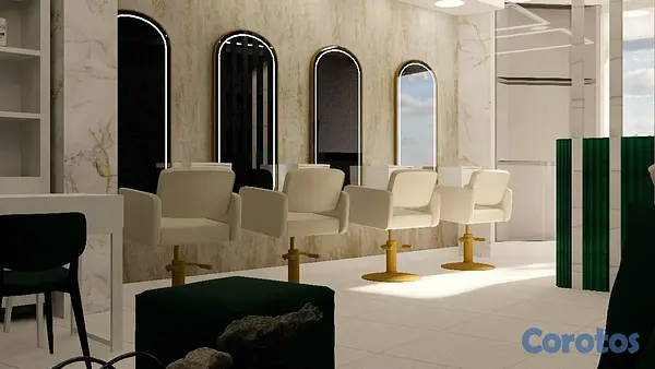 oficinas y locales comerciales - Vendo salón de belleza en Santo domingo este 9