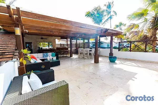 apartamentos - Las Terrenas - Samaná, Apartamento amueblado frente al mar de 2 niveles 3