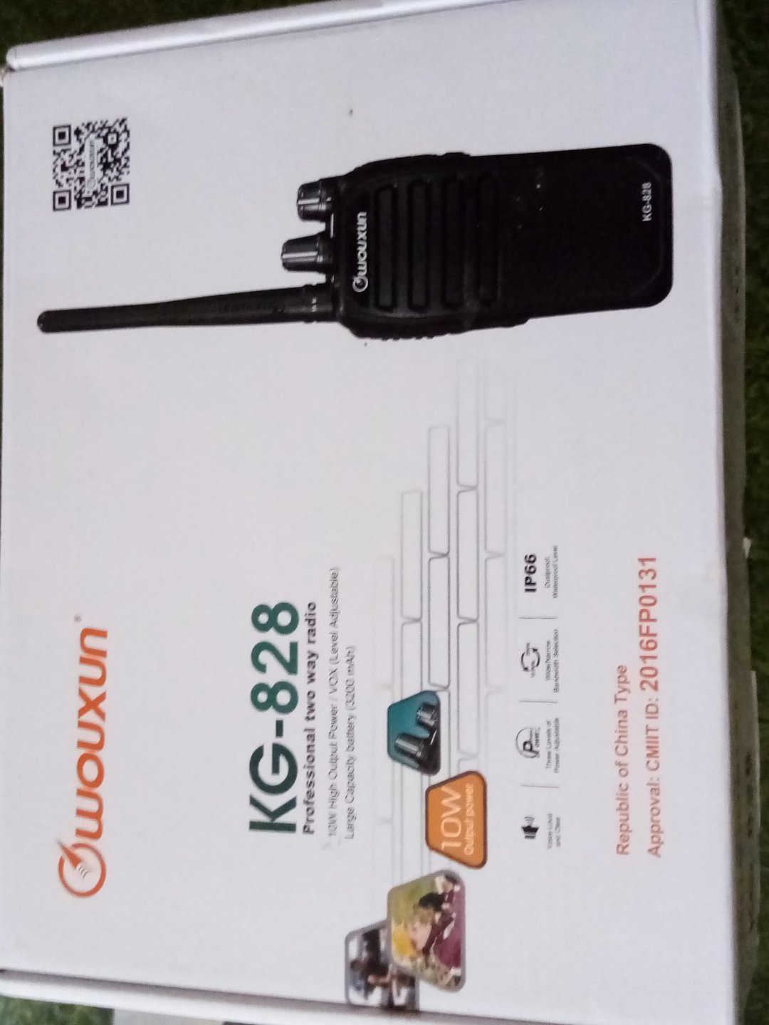 otros electronicos - Radio de comunicación marca WOUXUN KG-828 1