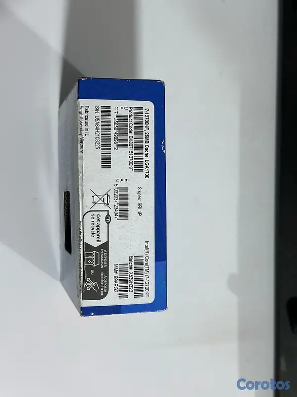computadoras y laptops - Intel Core i7-12700KF (Gama Alta)
 3