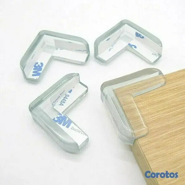 decoración y accesorios - Esquineros de silicona, protector para mesa y vidrio. 3