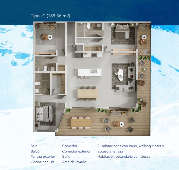 apartamentos - Apartamentos en la playa Cabarete Rep. Dom. 4