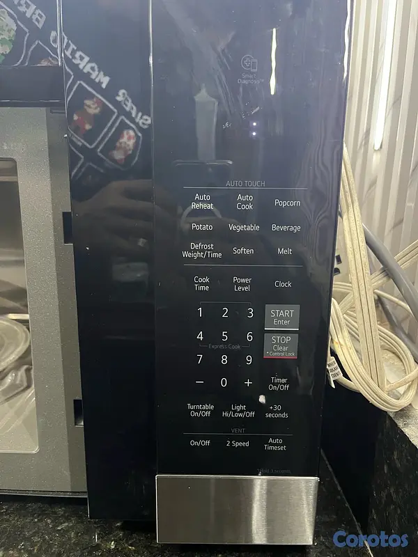 electrodomesticos - Microhondas y extractor LG Grande  2