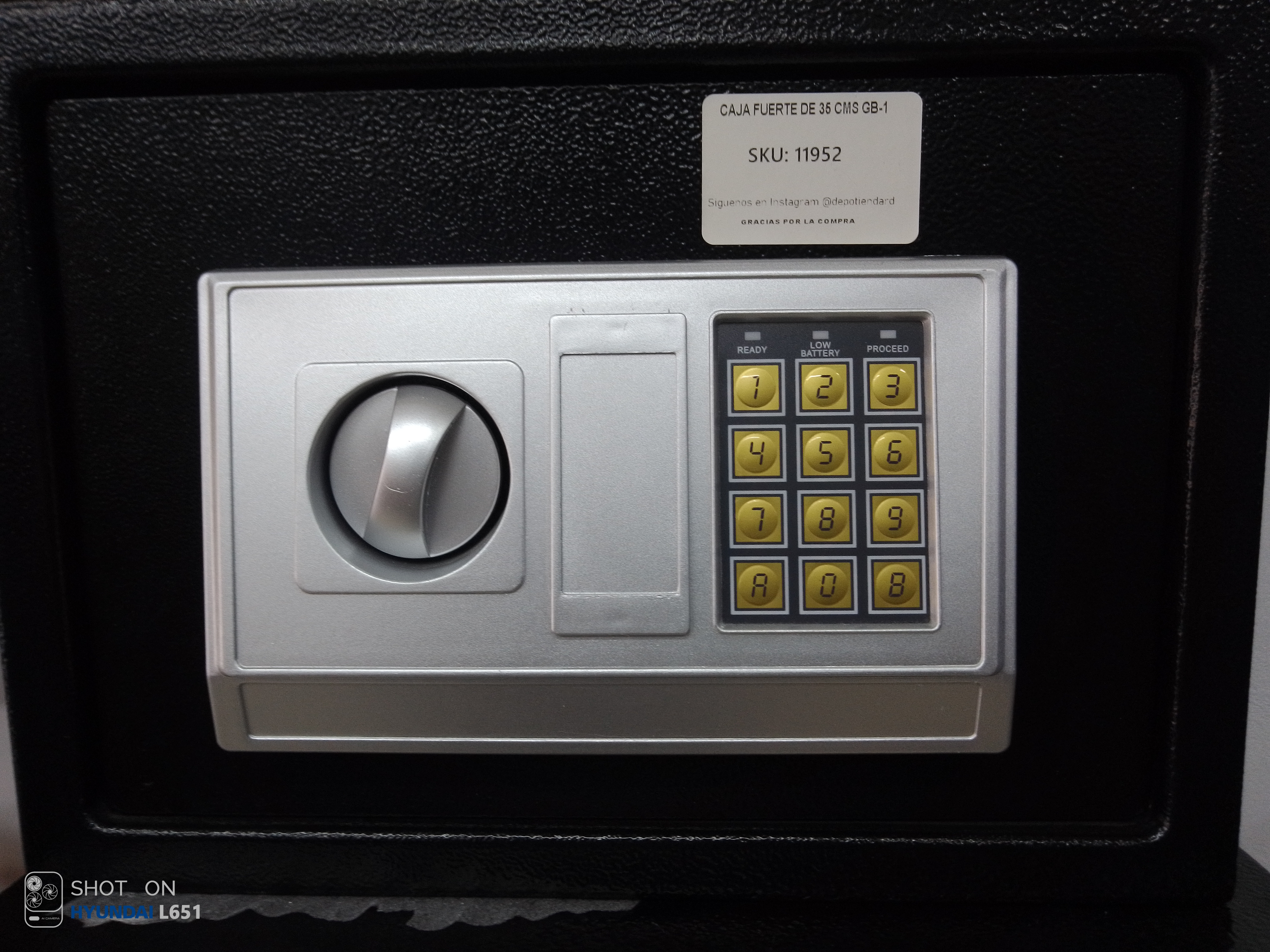 decoración y accesorios - Caja fuerte electrónica de pared GB-1 1