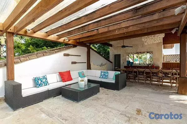 apartamentos - Las Terrenas - Samaná, Apartamento amueblado frente al mar de 2 niveles 4
