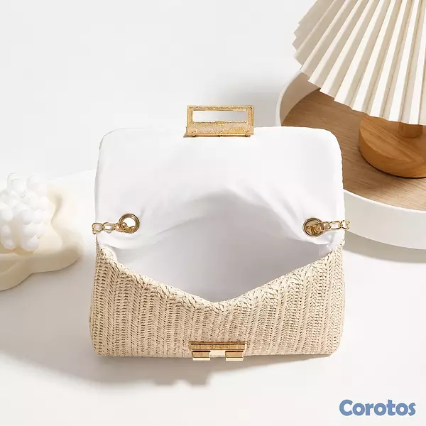 carteras y maletas - Bolsa Tejida Tipo Clutch 3