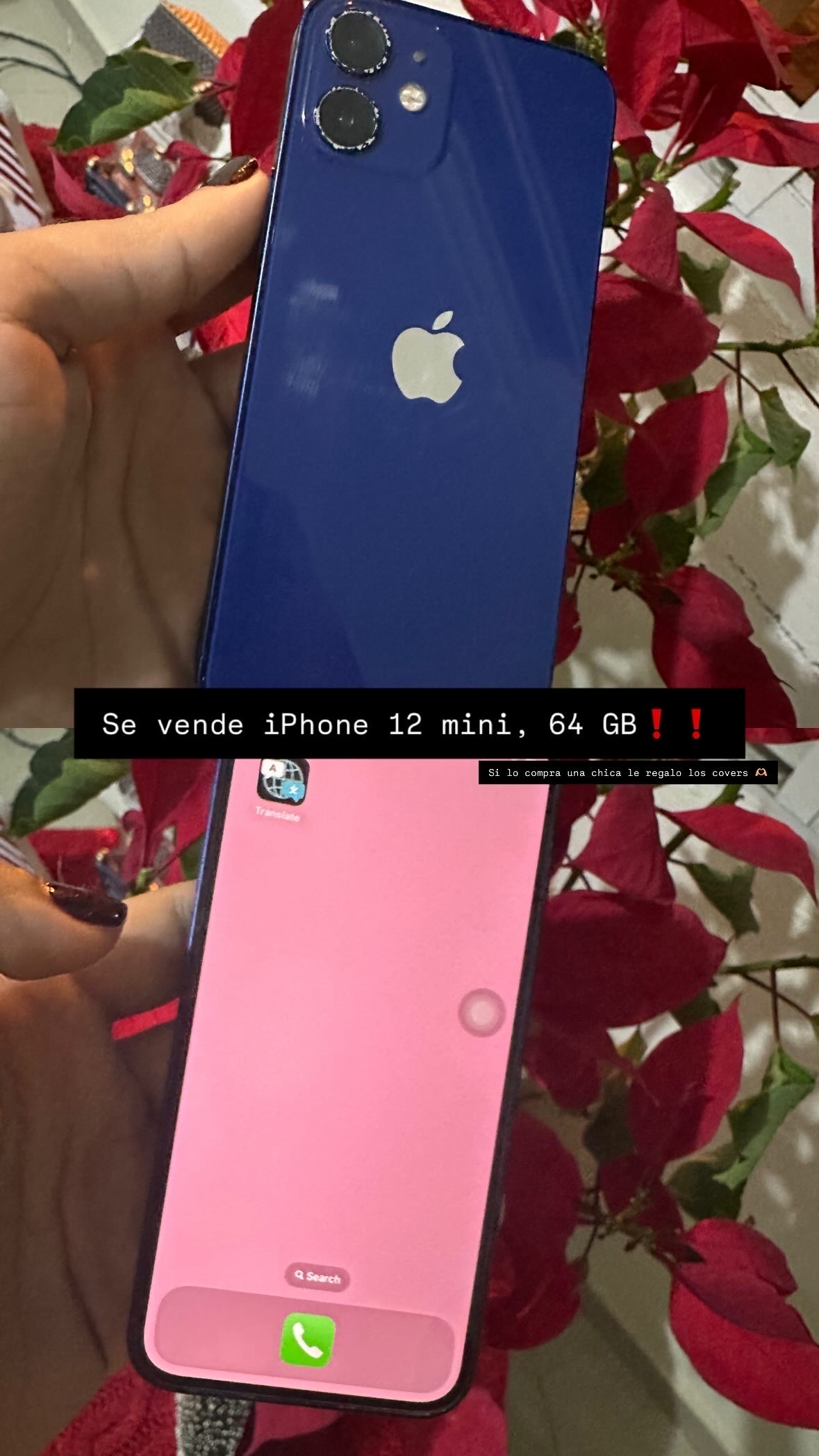 celulares y tabletas - se vende iPhone 12 mini (64gb) precio negociable 5