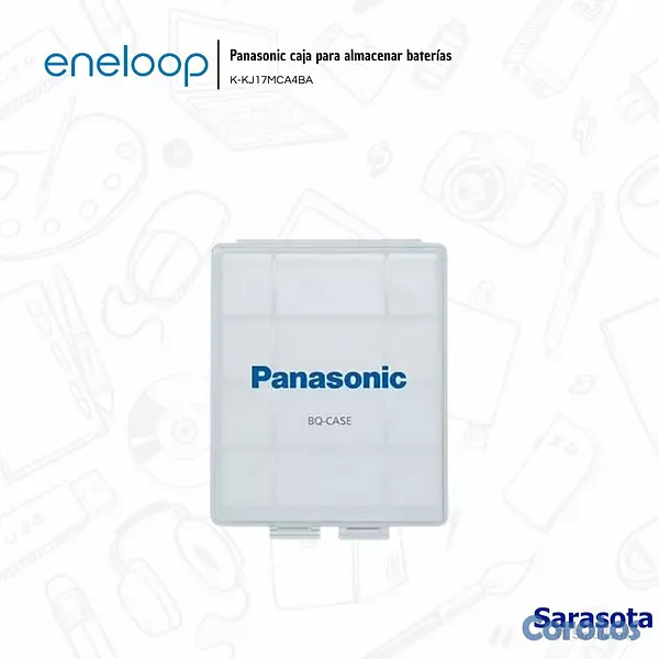 accesorios para electronica - Eneloop Panasonic Caja para Baterías 2
