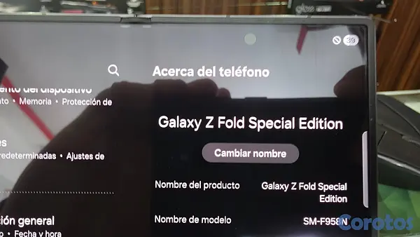 celulares y tabletas - Samsung Galaxy Z Fold Special Edition 512GB 16GB  3