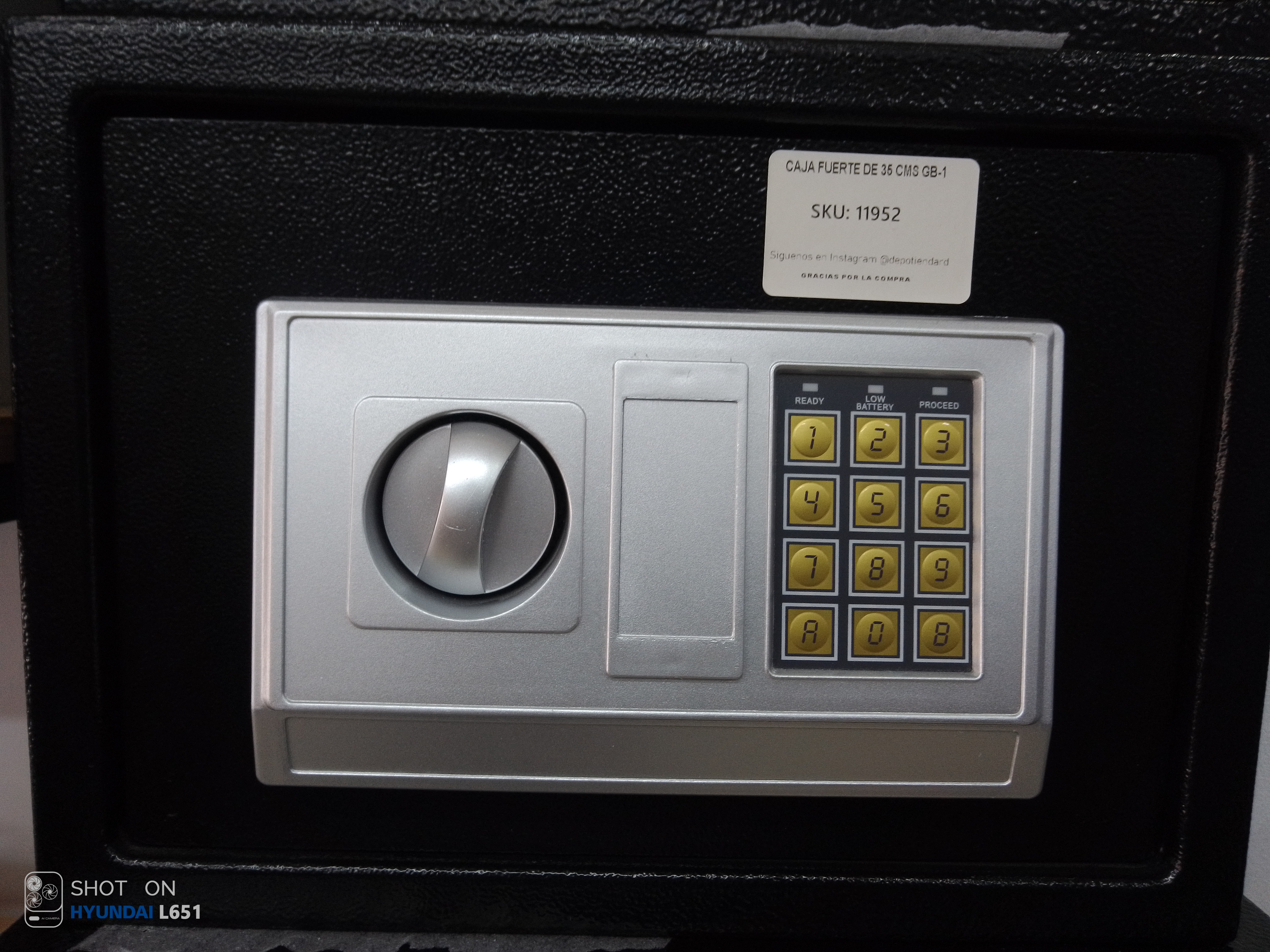 decoración y accesorios - Caja fuerte electrónica de pared GB-1 2