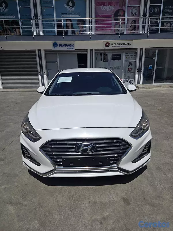 carros - HYUNDAI SONATA NEW RISE 2018 BLANCO GASOLINA 6