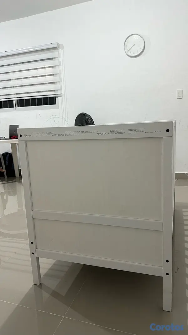 muebles - Cuna IKEA SUNDVIK 27 1/2x52” 7