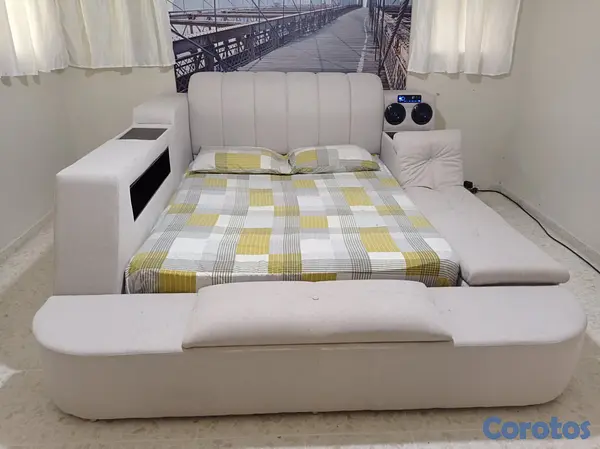 muebles y colchones - Cama alta gama 8