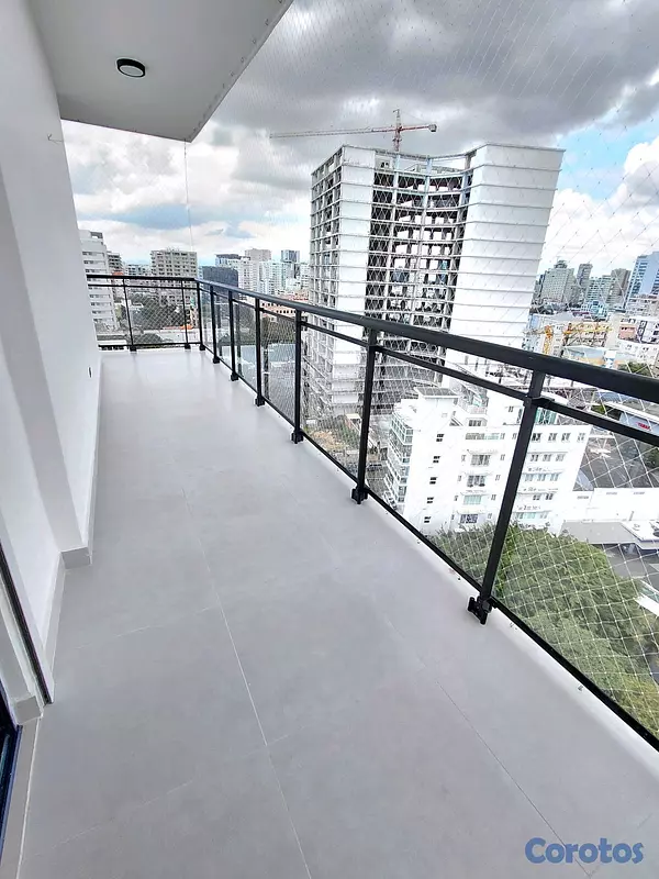 apartamentos - Alquilo Apartamento en Naco nuevo para estrenar  5