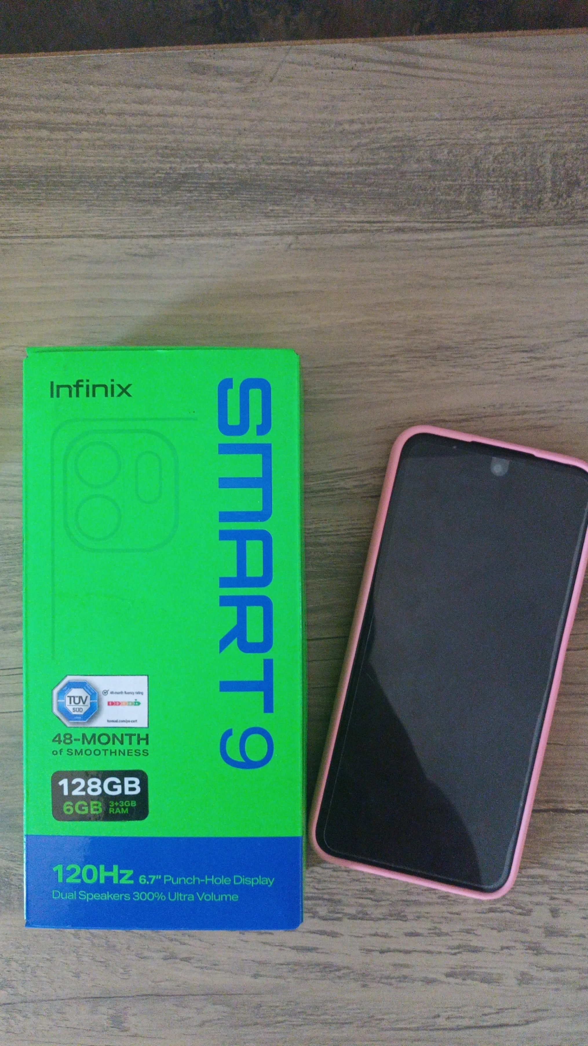 celulares y tabletas - celular infinitix Smart 9 128 GB, gris 0