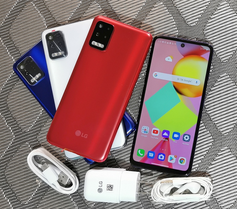 celulares y tabletas - LG Q52 64gb 4g bRam, (pantalla de 6.6) k52 0