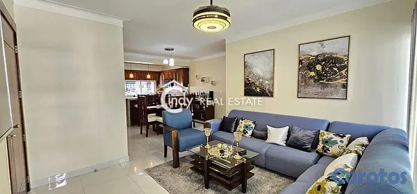 apartamentos - Apartamento Amueblado en Renta, 130 M2, 3 Habitaci 3