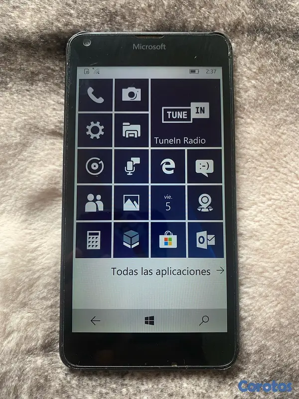 celulares y tabletas - Celular Microsoft Lumia 640 con caja y manuales (imperfecciones, lee el anuncio) 2
