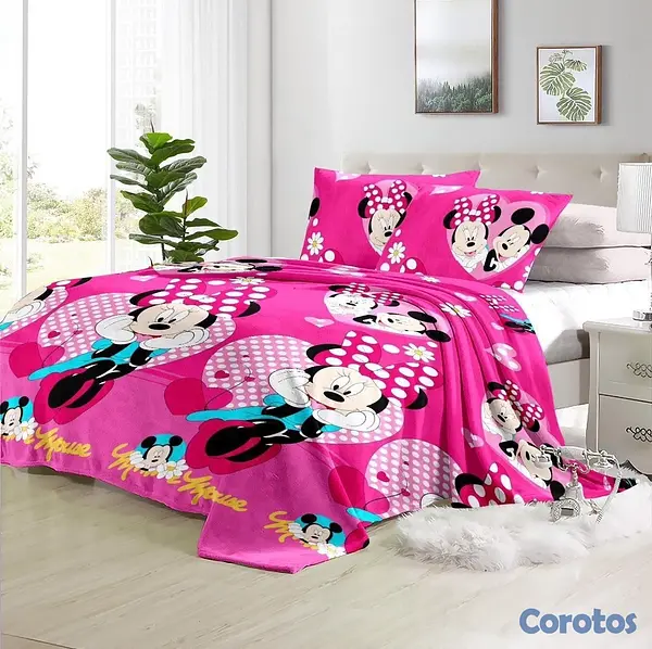 muebles y colchones - juego de frisas suave 3 piezas para cama de 60 9