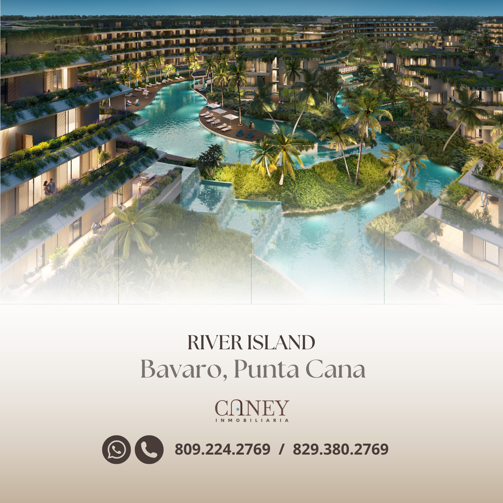 casas vacacionales y villas - RIVER ISLAND BAVARO PUNTA CANA PROYECTO DE VILLAS 5