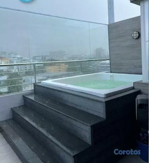 penthouses - Penthouse Amueblado en Gazcue – Vista al Mar y Terraza Privada con Jacuzzi 10