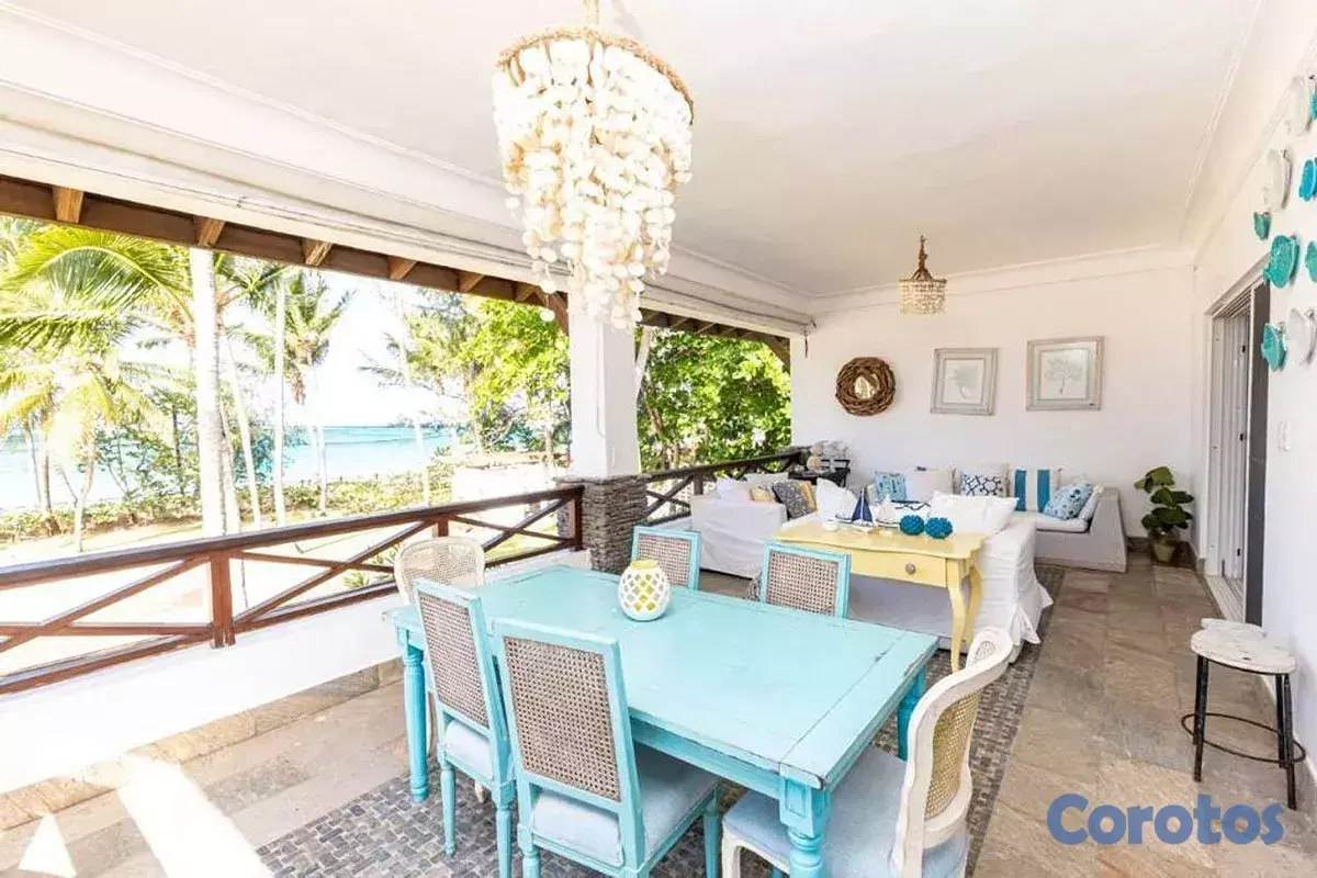 apartamentos - Las Terrenas - Samaná, Apartamento amueblado frente al mar de 2 niveles 6