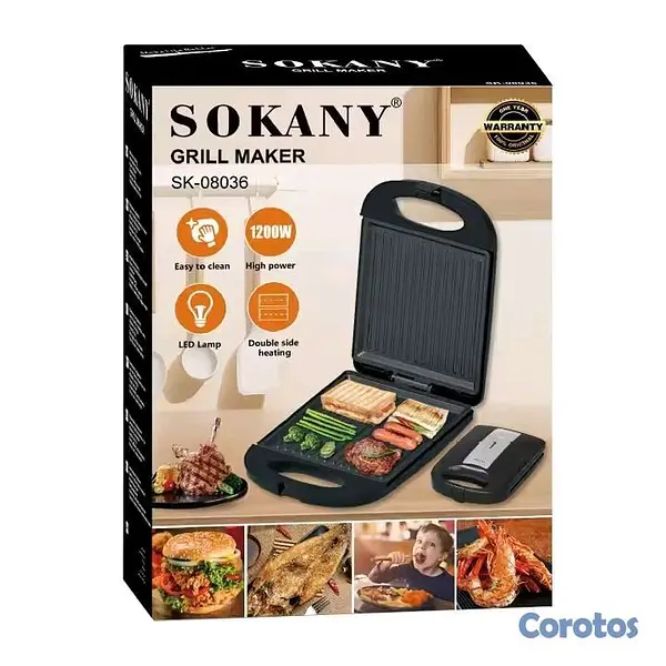 cocina - 🍞 TOSTADORA SOKANY SK-08036 – RD$1,750
 2