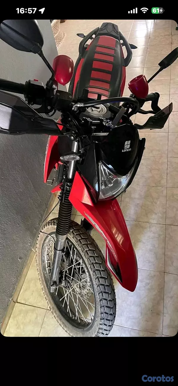 motores y pasolas - motocicleta Loncin 200 2