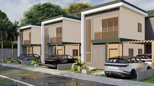 casas vacacionales y villas - Proyecto de Villas BÁVARO, PUNTA CANA 4