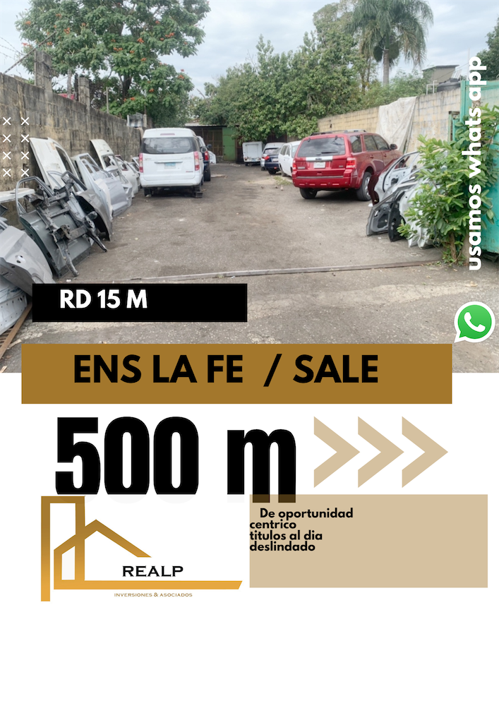 solares y terrenos - Solar en ensanche la Fe 15 M