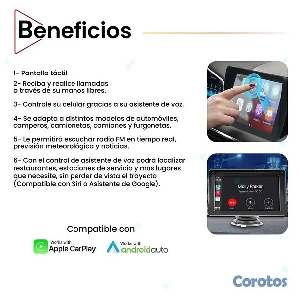 otros vehiculos - Pantalla Inteligente para Carros  Kleva Smart Play 5