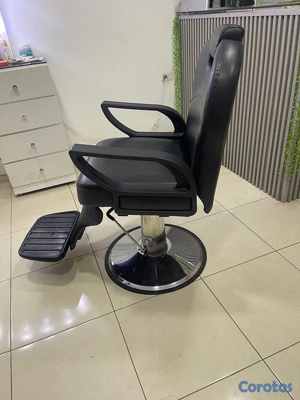 salud y belleza - se vende sillón de barbero  3