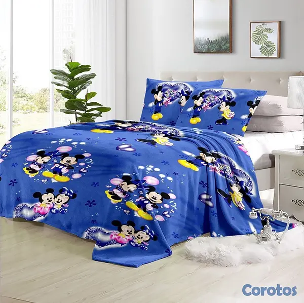 muebles y colchones - juego de frisas suave 3 piezas para cama de 60 10