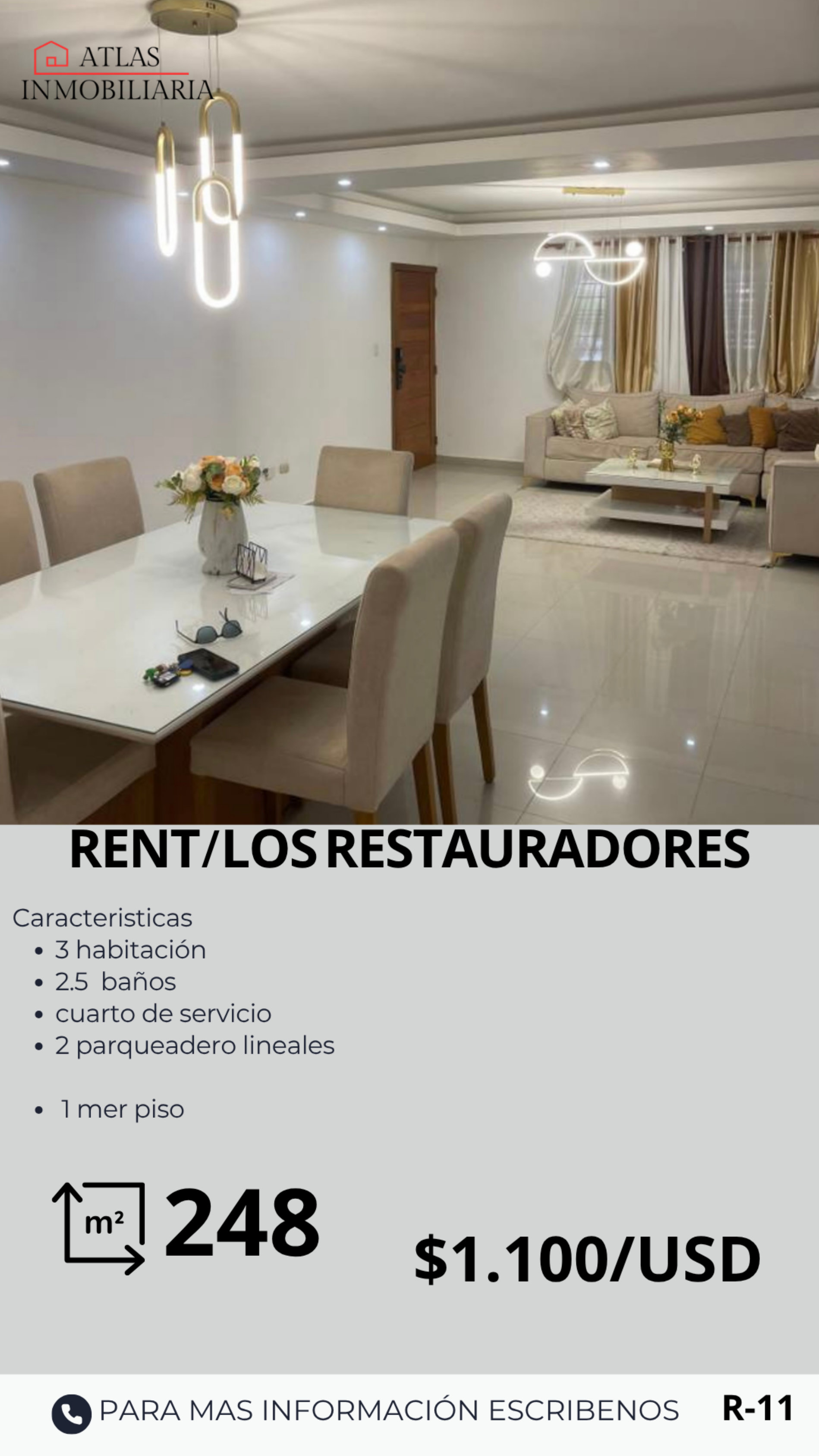 apartamentos - apartamento en alquiler - Los restauradores  0