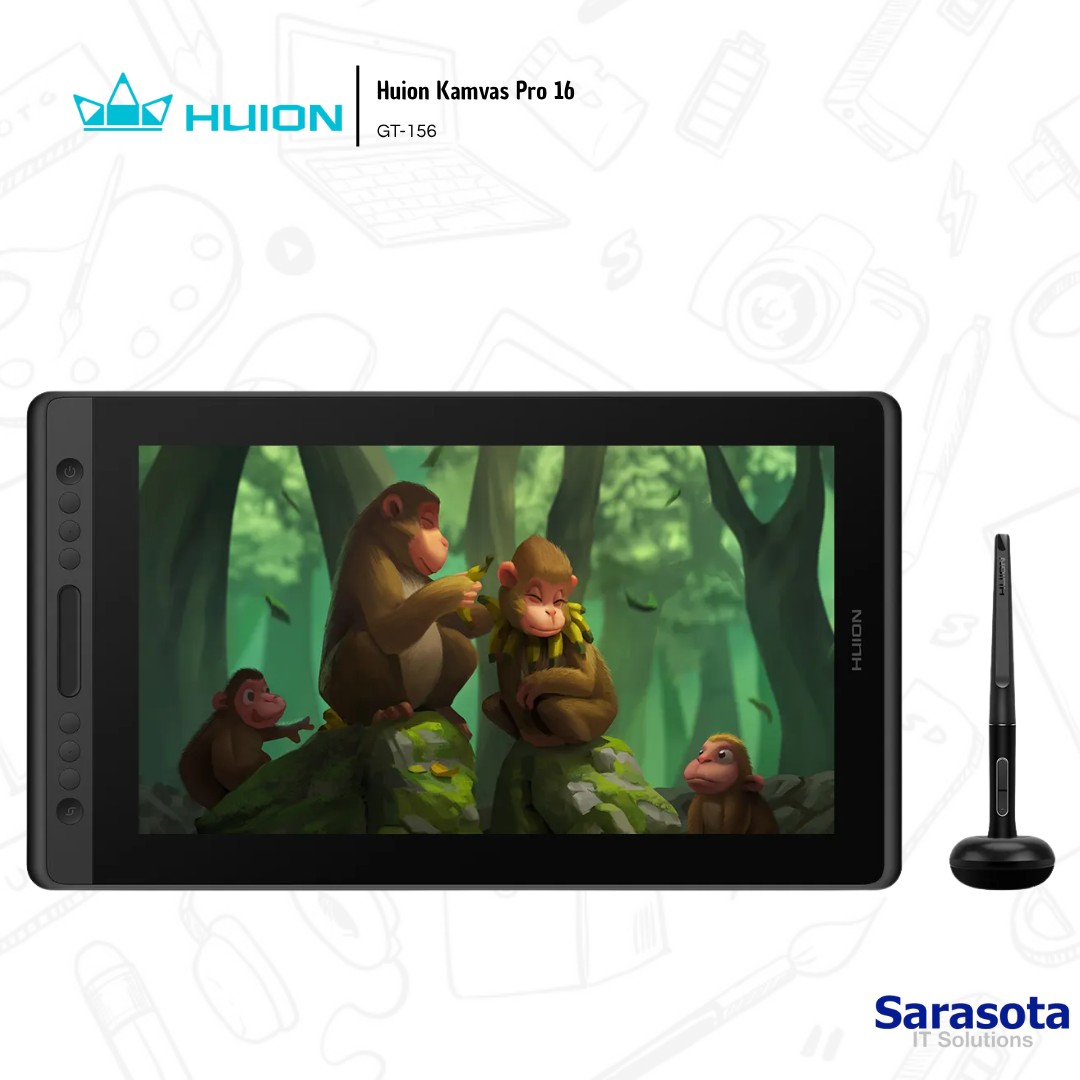 otros electronicos - Huion Kamvas Pro 16 Pen Display GT-156 1