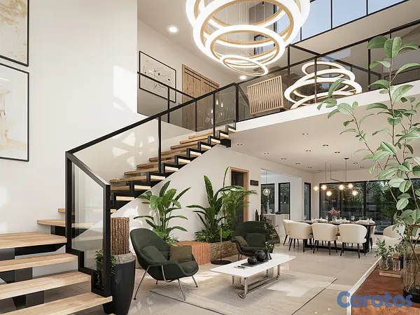 casas vacacionales y villas - venta de Villa Luxury en playa nueva Romana diseño de lujo y primera  7