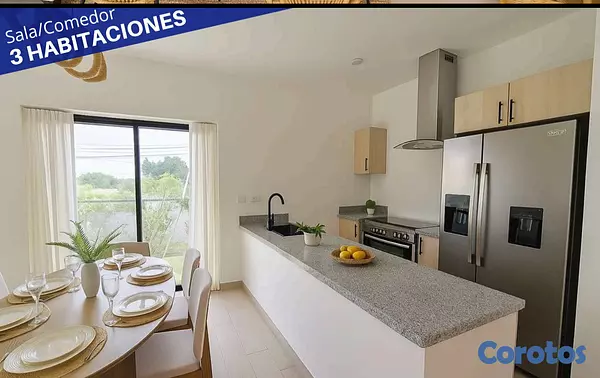 casas vacacionales y villas - venta de villas en punta cana con opción a jacuzzi República Dominicana  4