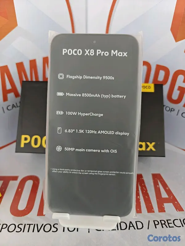 celulares y tabletas - POCO X8 PRO MAX 5G, 12GB RAM 512GB ROM 11