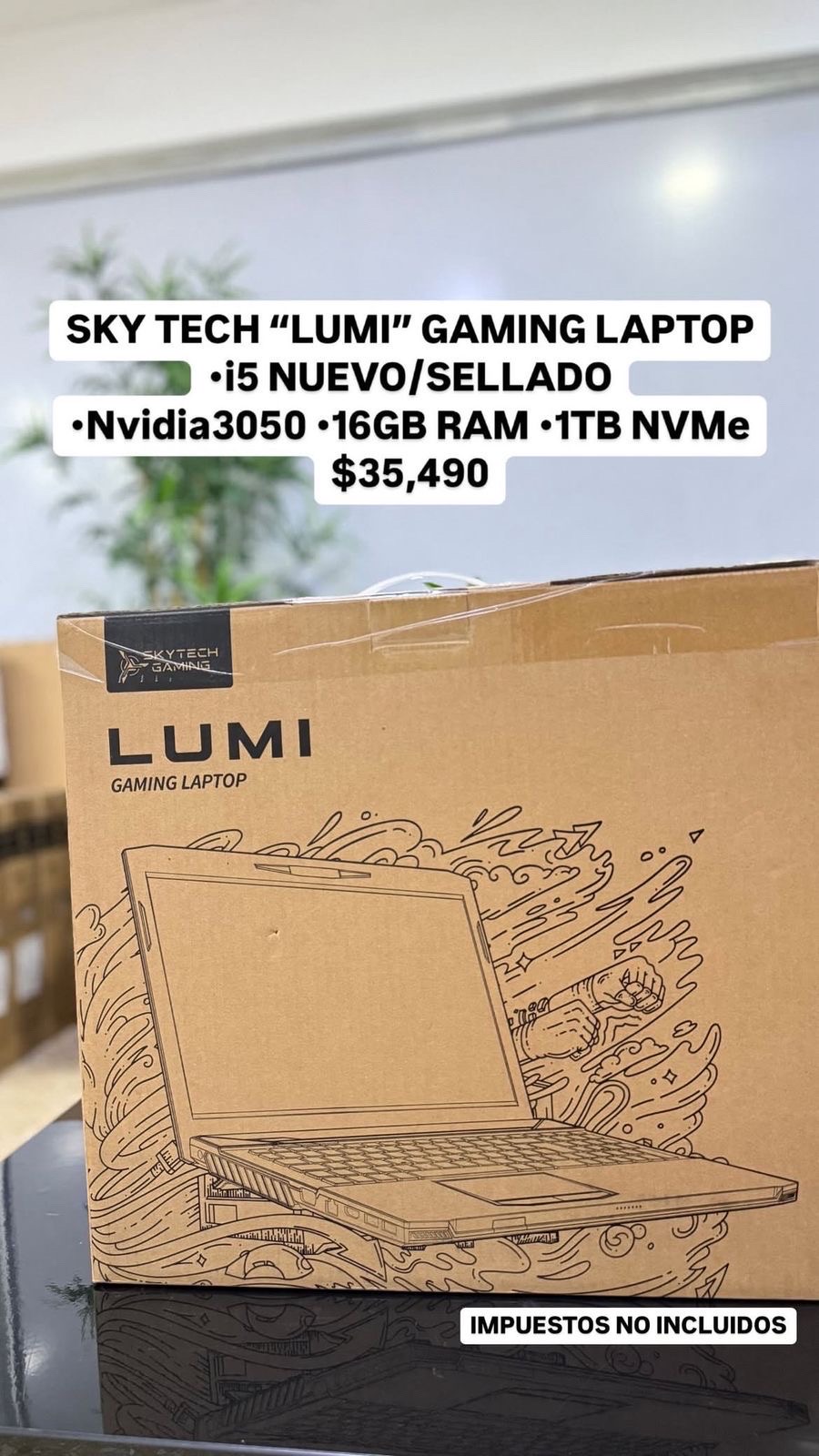 computadoras y laptops - LAPTOPS GAMING Y DE TRABAJO 
