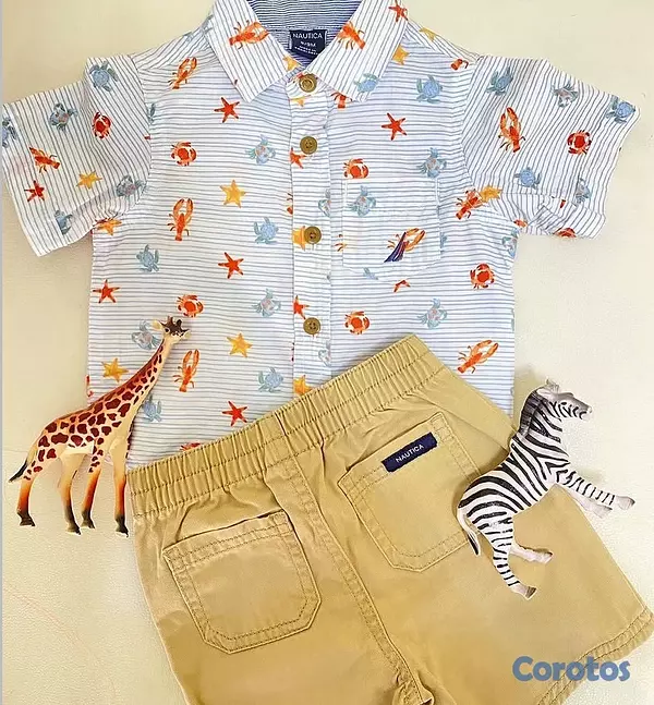 ropa y zapatos - Conjunto Náutica. Size: 6-9 meses. $500 pesos. 🤩 2